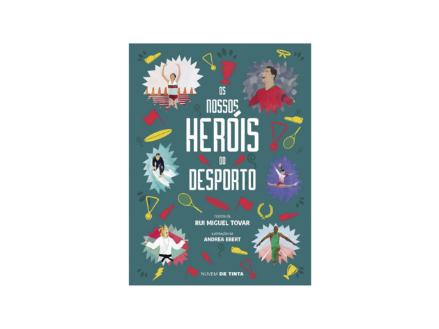 livros Os Nossos Heróis do Desporto