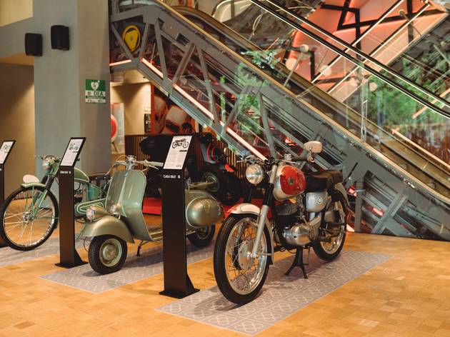 Exposición de motos históricas Exposición de motos históricas