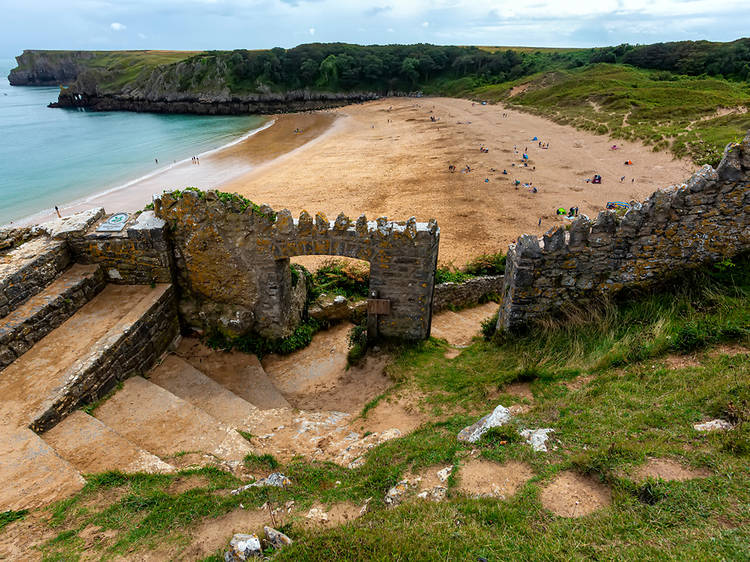 Barafundle Bay, Pembrokeshire, Wales