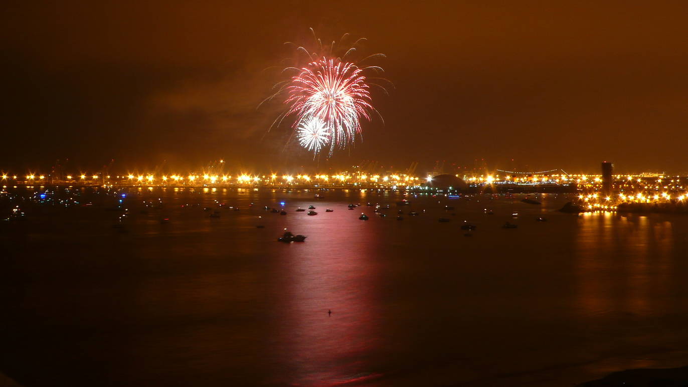 New Year’s Eve Fireworks on the Long Beach Waterfront Things to do in