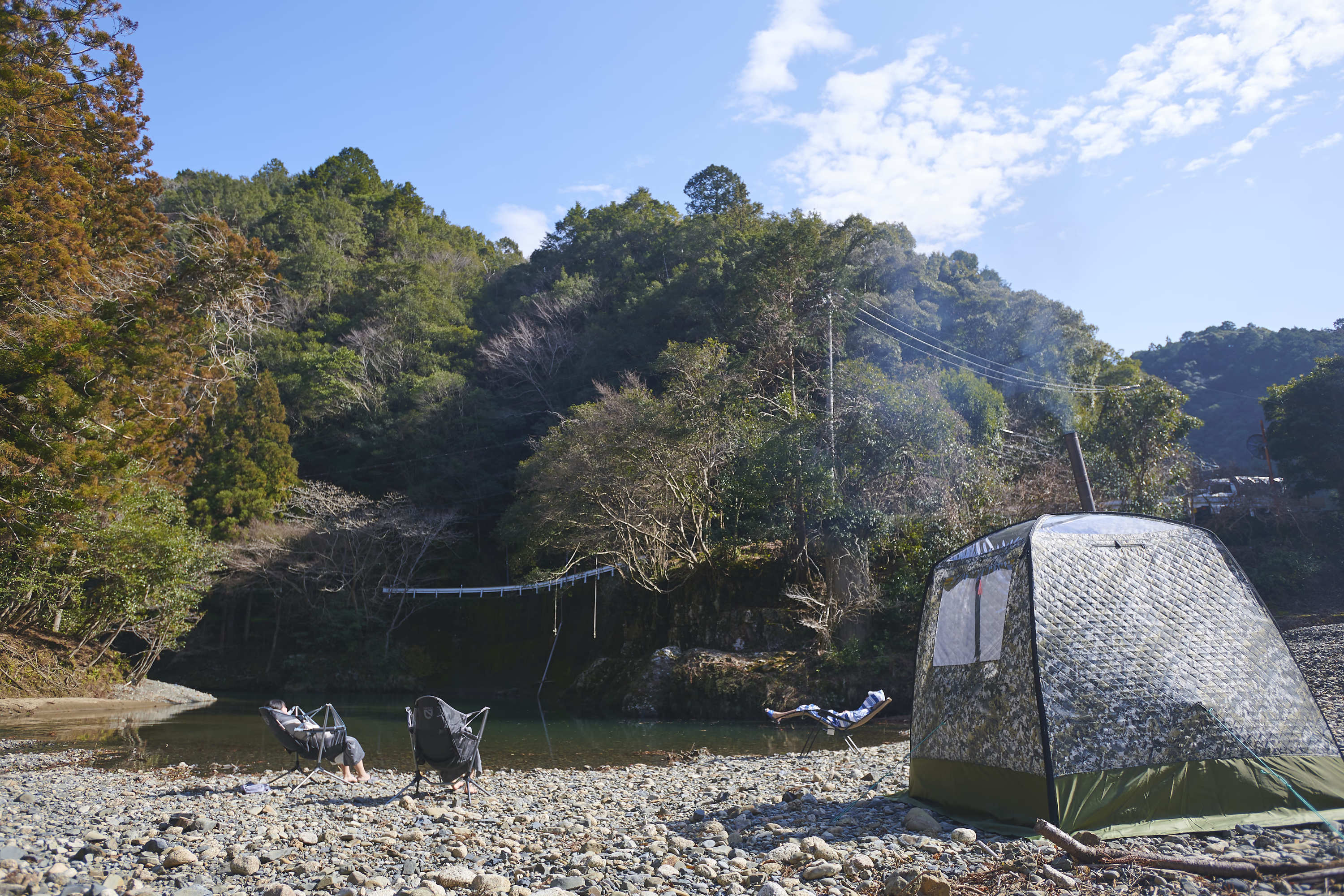 Take up camping and zen meditation at this 1,200 year-old temple in Wakayama