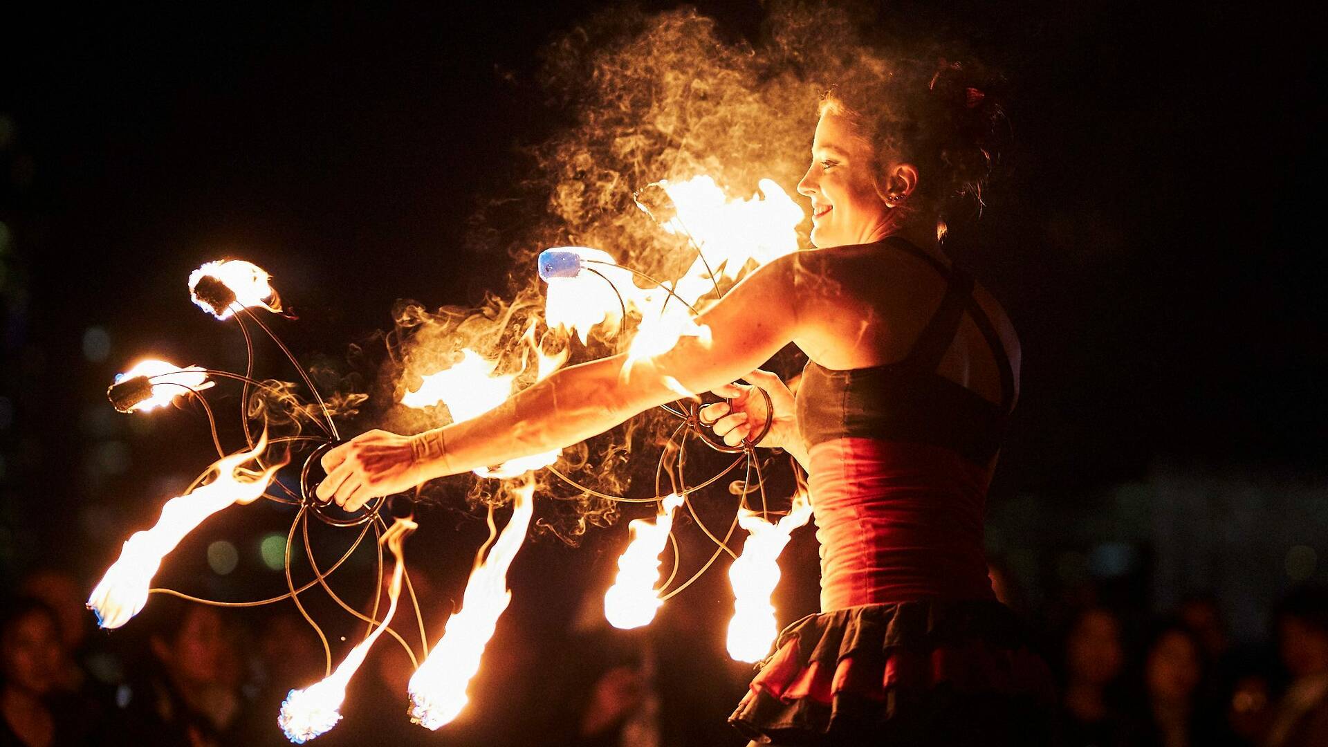 Firelight Festival is returning to Docklands in Melbourne this winter