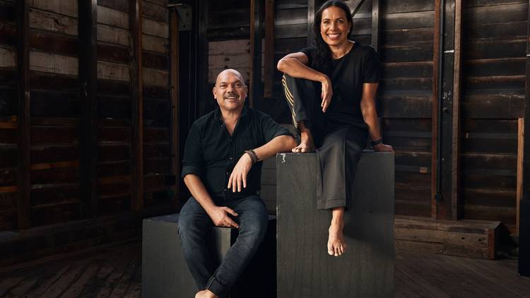 Stephen Page and Frances Rings, of Bangarra Dance Theatre