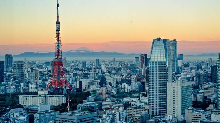 Tokyo skyline