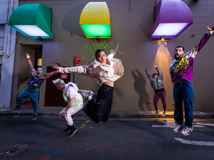 Dance in the streets of Chinatown