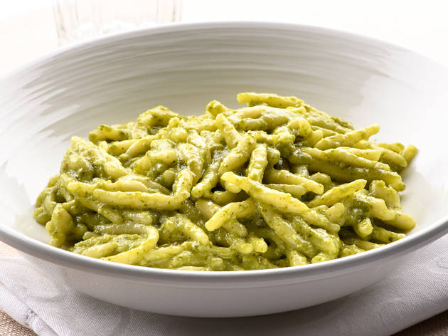 Trofie al pesto Trofie al pesto