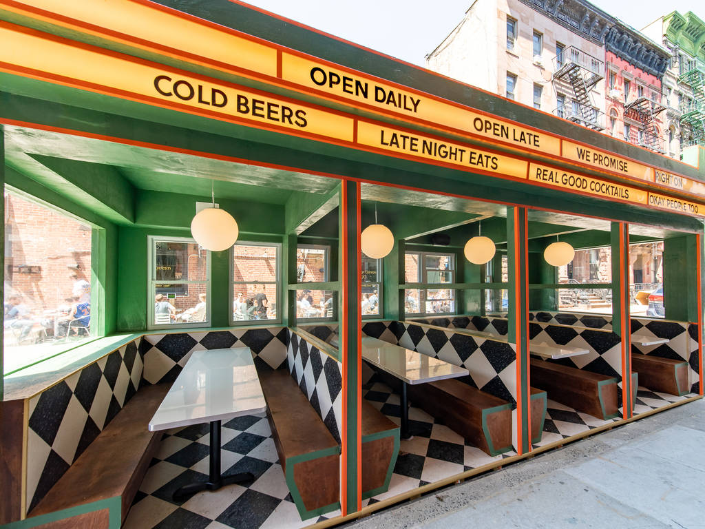 NYC's 26 best outdoor bars for drinks outside this season