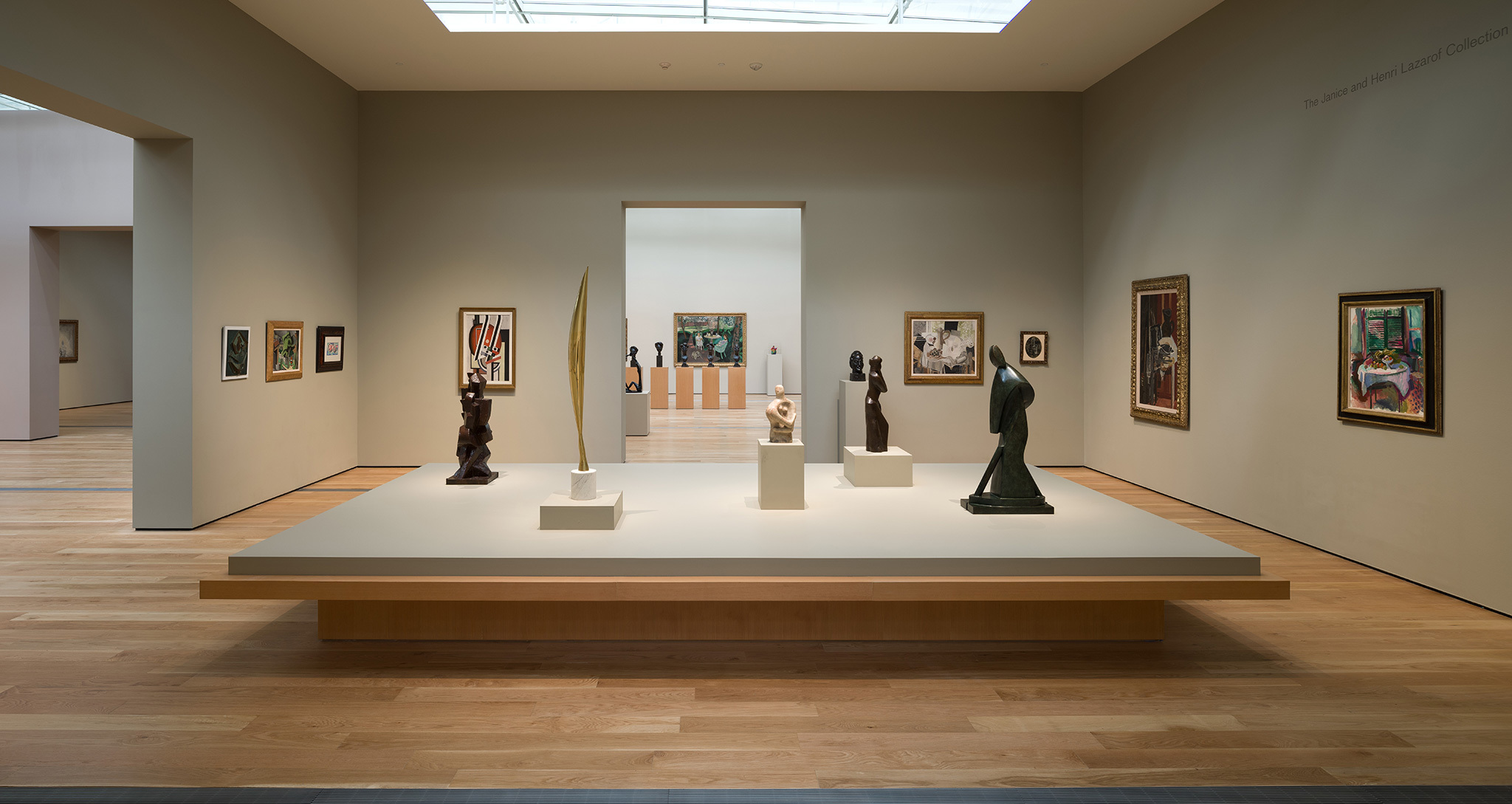 Installation view of the new Modern Art presentation on BCAM level 3, Los Angeles County Museum of Art, June 13, 2021–ongoing.