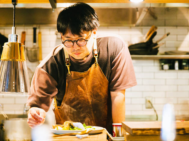 チョンプートクシュウ 「年1回は新しいヒットを生み出したい」と森枝(Photo: Keisuke Tanigawa)