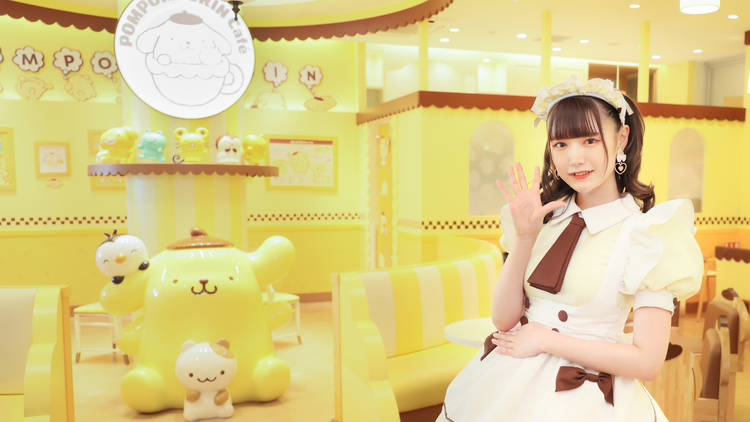 Pompompurin Cafe Harajuku