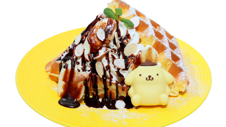 Pompompurin Cafe Harajuku