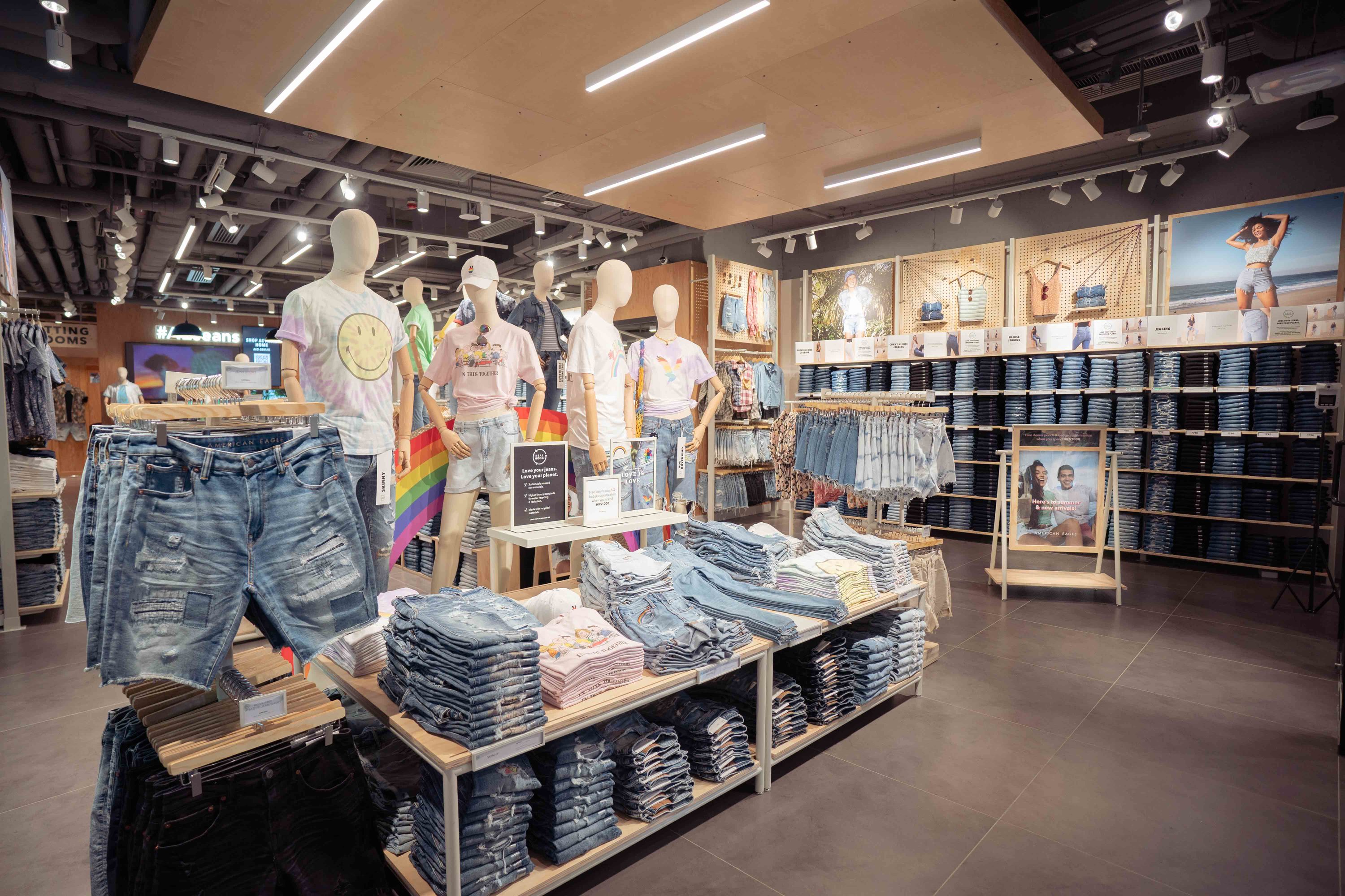 American Eagle in store expansion of Aerie and new activewear brand
