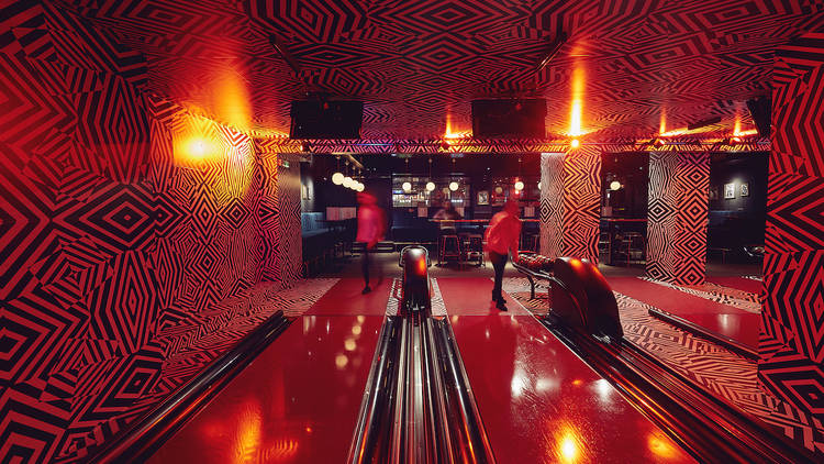 bowling, queens