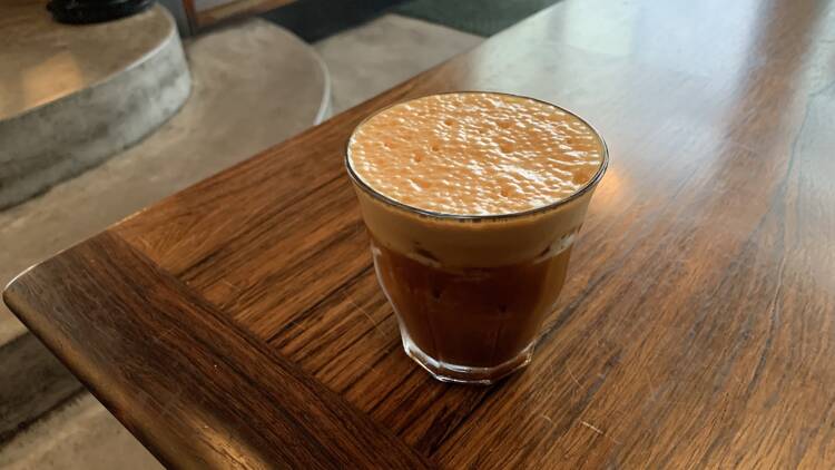 Espresso shakerato at Fuglen