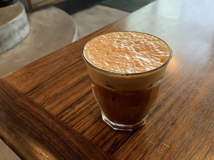 Espresso shakerato at Fuglen