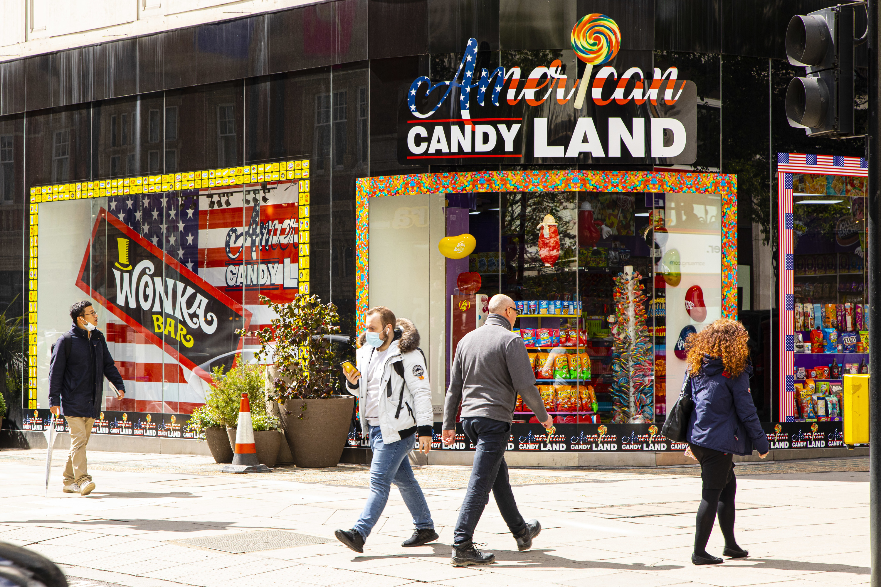 M&M Store in London, UK, at Night Editorial Image - Image of shop