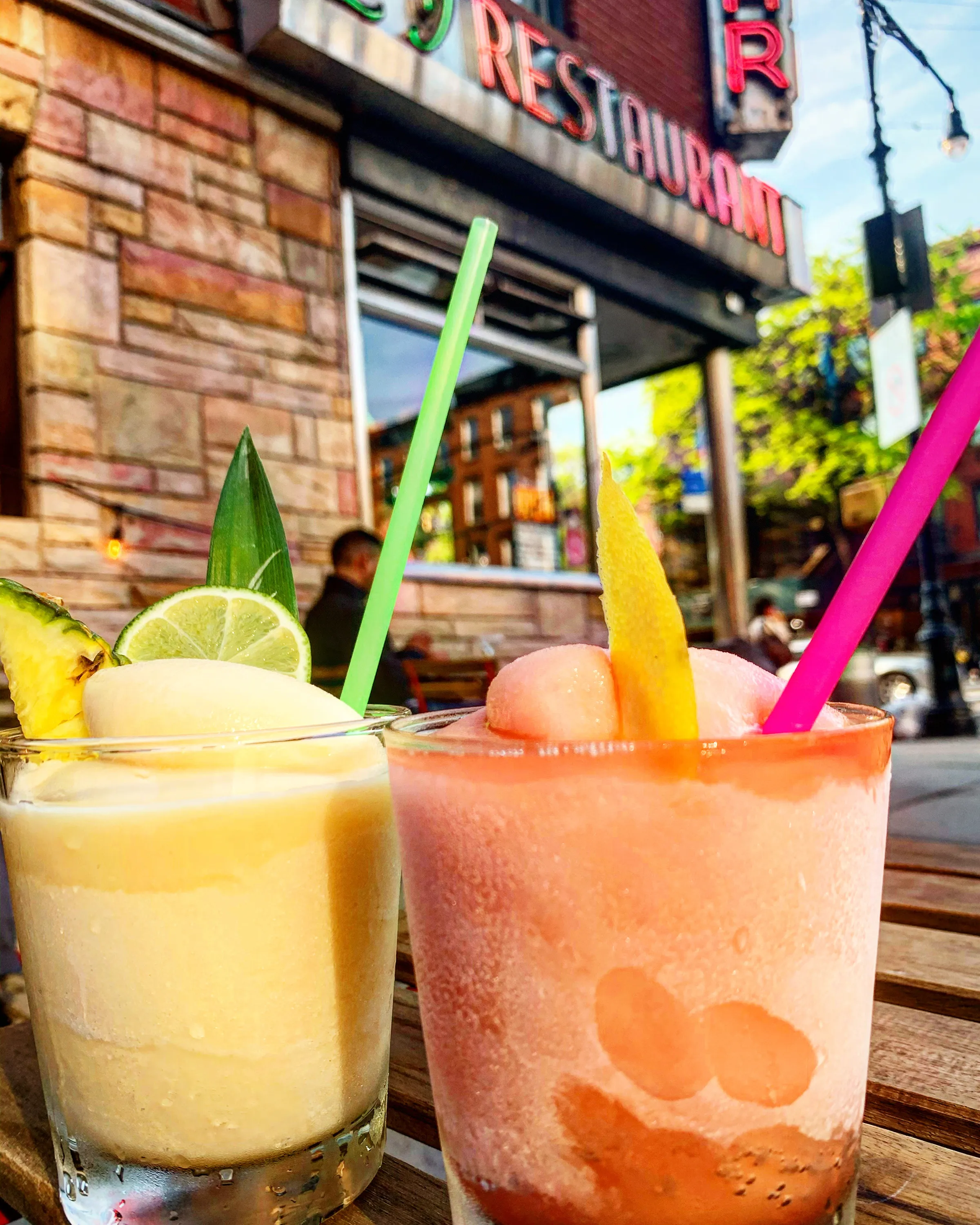 Long Island Bar frozen drinks