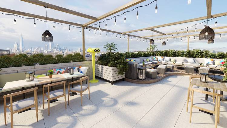 Skylight Peckham is South London's newest rooftop bar