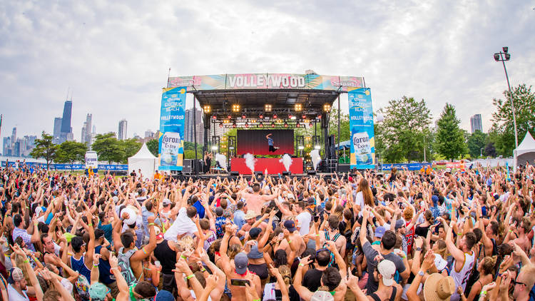 Rock out at a summer music festival