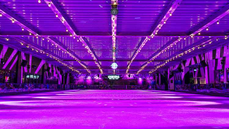 Queens, ice skating