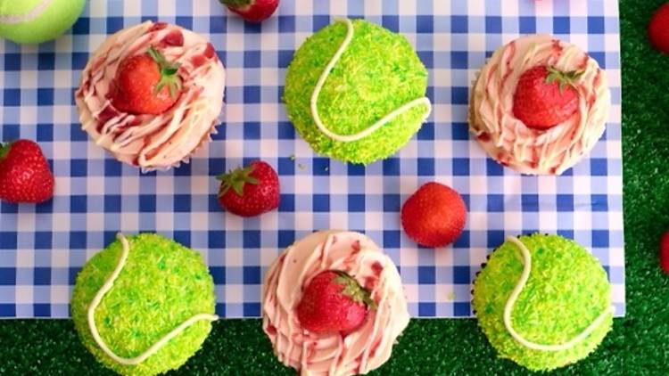 Tennis themed cakes 