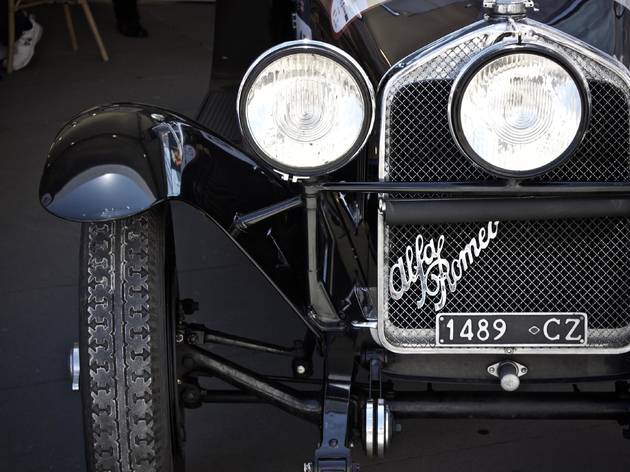 Carro clássico Alfa Romeo