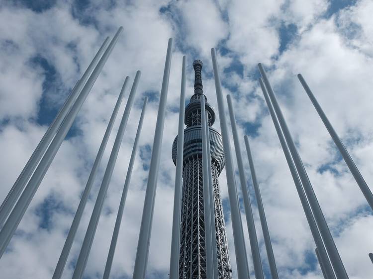 Art walk guide: the Sumida River in Asakusa is home to many public art installations