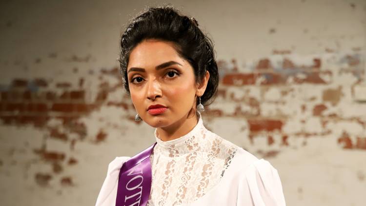 Jazba Singh dressed as Princess Sophia Duleep Singh