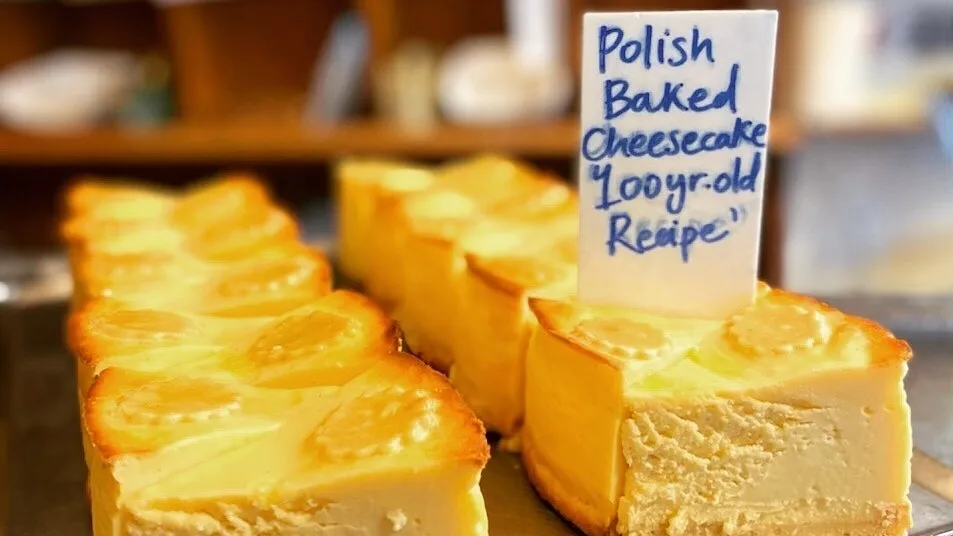 Monarch Cakes Polish baked cheese cake