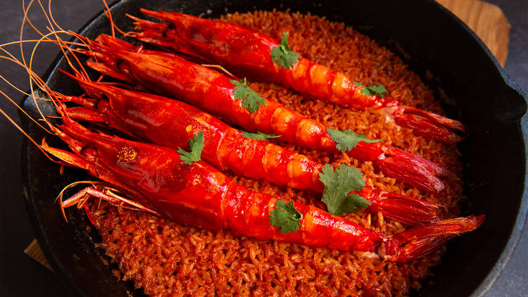 Restaurante, Alma Nómada, Arroz de Carabineiro