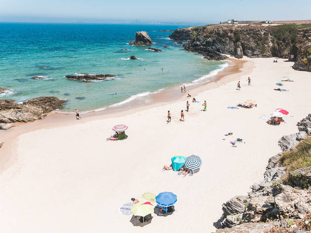 Praia da Samouqueira Férias, Praia, Areia, Praia da Samouqueira