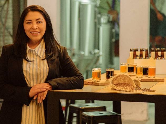 Elizabeth Rosas, productora de cerveza artesanal Elizabeth Rosas, productora de cerveza artesanal