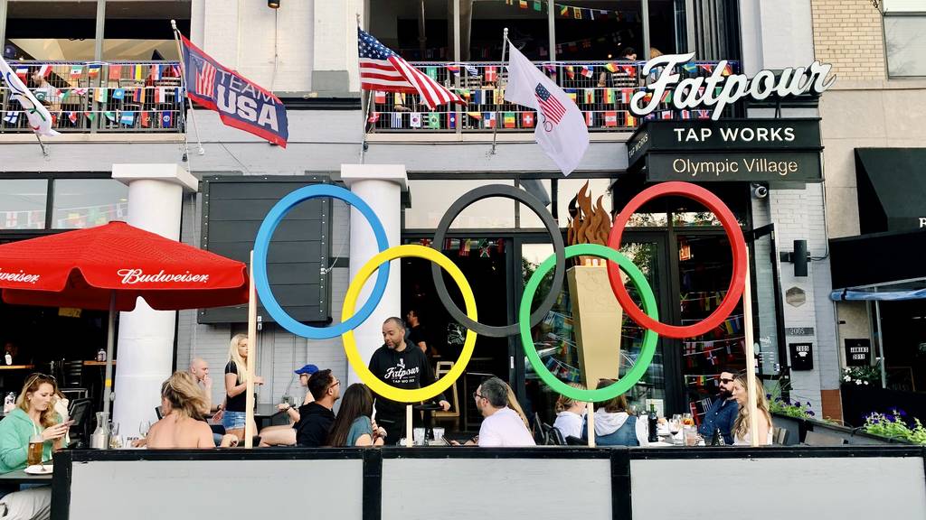 An Olympicsthemed popup bar is coming to Chicago