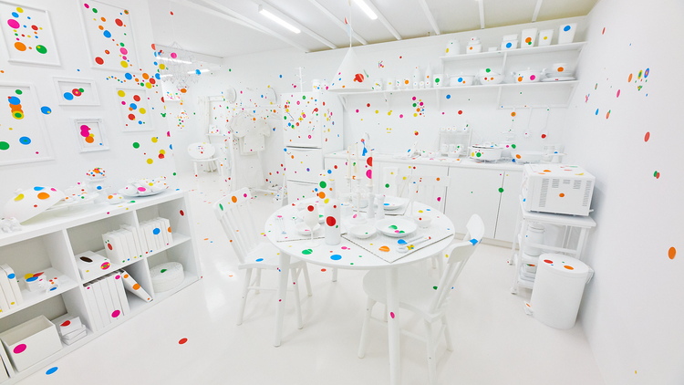 ‘The Obliteration Room’ by Yayoi Kusama