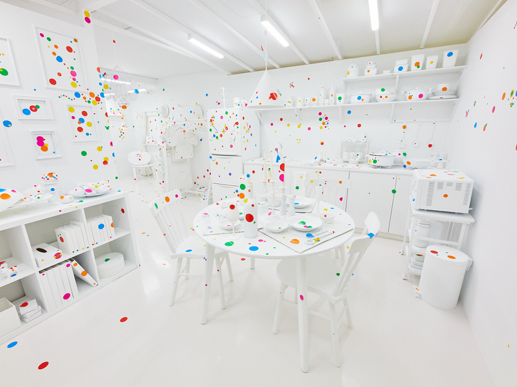 ‘The Obliteration Room’ by Yayoi Kusama