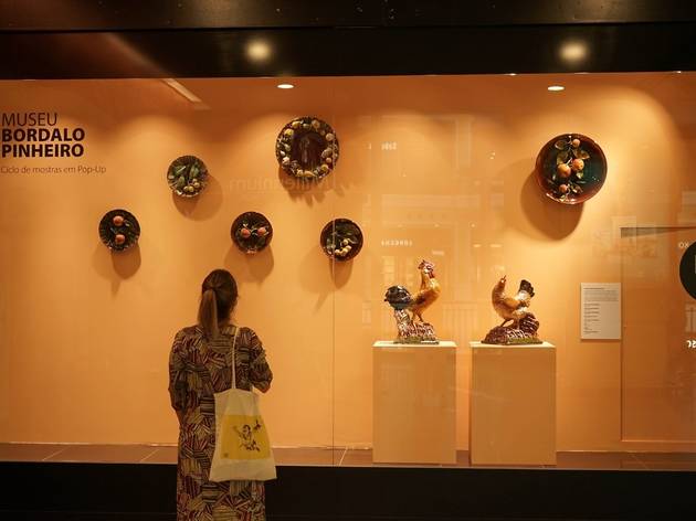 Exposição "Bordalo no Colombo. Um museu pop-up". Bordalo Pinheiro