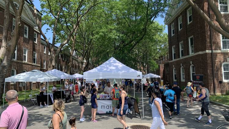 FAD market at governors island