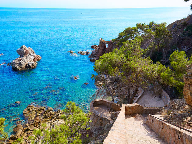 Camí de ronda Lloret de Mar, Costa Brava Camí de ronda Lloret de Mar, Costa Brava