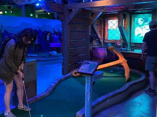 Shipwrecked mini golf Shipwrecked mini golf