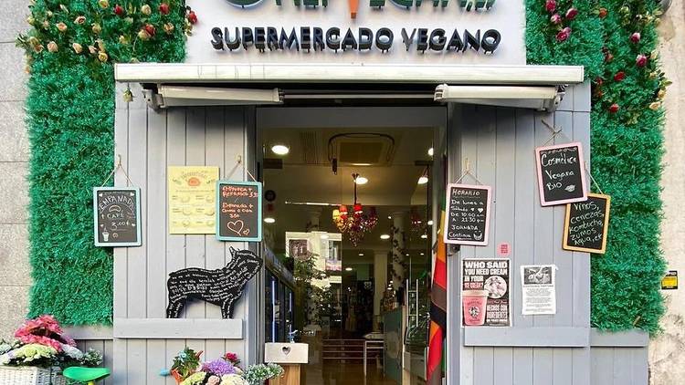 Supermercado vegano Madrid