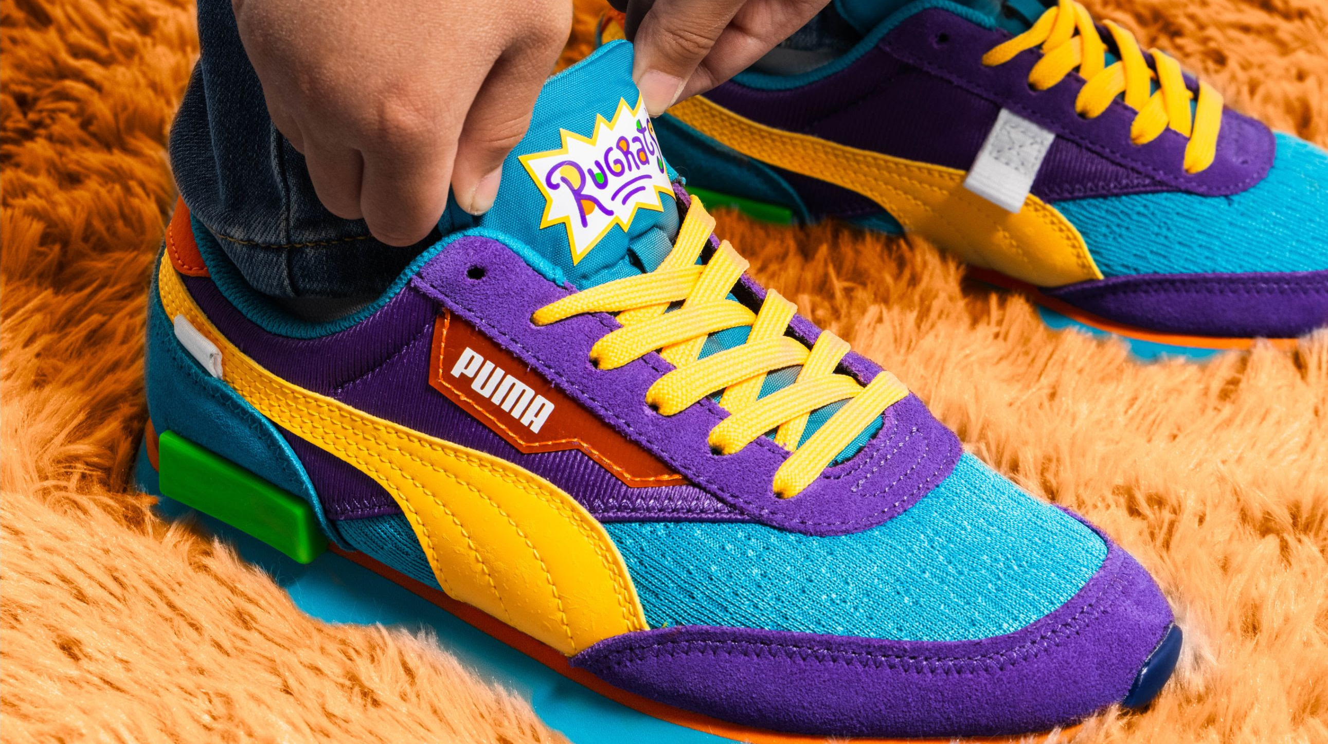 Cancelar Padre clérigo PUMA X Rugrats, la nueva colección deportiva para niños y adultos