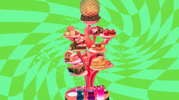 A tower of cakes 