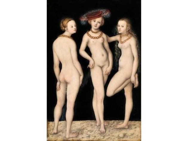 © Musée du Louvre Lucas Cranach, 'Les Trois Grâces', 1531 © Musée du Louvre Lucas Cranach, 'Les Trois Grâces', 1531