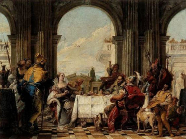 © Philippe Ladet / Musée Cognacq-Jay / Roger-Viollet Giambattista Tiepolo, 'Le Banquet de Cléopâtre', c. 1742-1743 © Philippe Ladet / Musée Cognacq-Jay / Roger-Viollet Giambattista Tiepolo, 'Le Banquet de Cléopâtre', c. 1742-1743