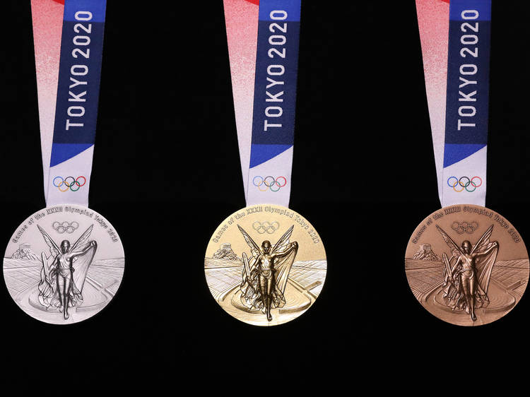 The 5,000 Olympic medals are made from precious metals extracted from disused electronic devices 