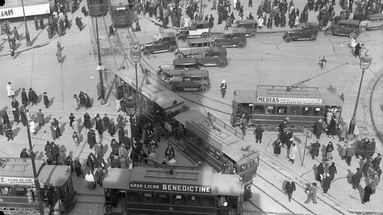 Exposición 150 años del primer tranvía en Madrid