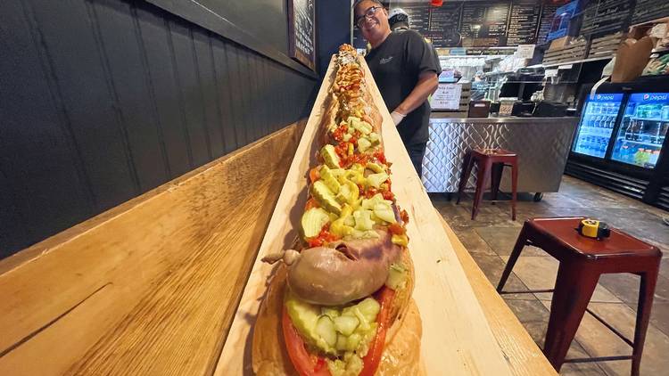 New foods at Target Field: Twins offer Boomstick hot dog