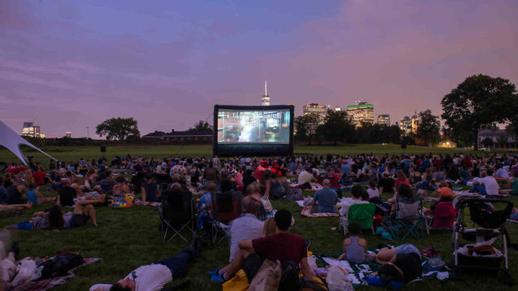 Governors Island outdoor movie