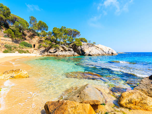 Cala de Cap Roig, Costa Brava Cala de Cap Roig, Costa Brava