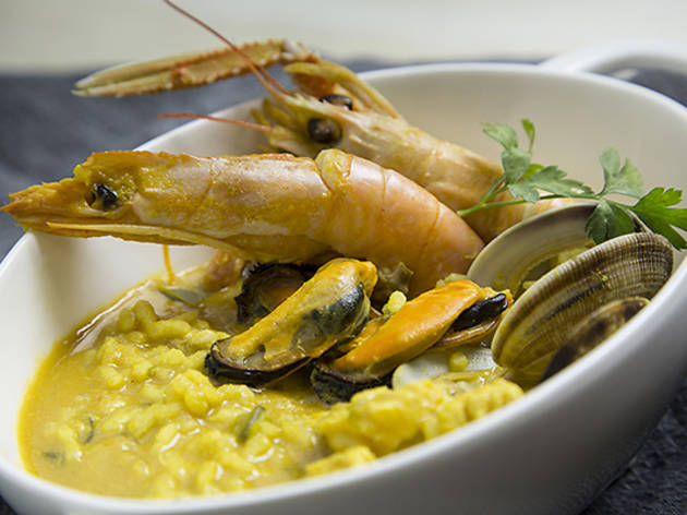 Arroz caldoso de mar (A punto) Arroz caldoso de mar (A punto)